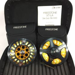 ▼▼ SHIMANO シマノ フライリール FREESTONE フリーストーン FREE STONE LA9/10 替えスプール付き Bランク