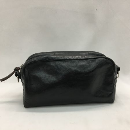  RAINBOW COUNTRY レザー ショルダーポーチ ホースハイド ブラック