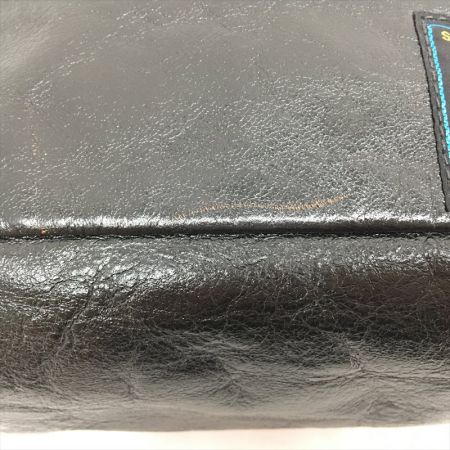  RAINBOW COUNTRY レザー ショルダーポーチ ホースハイド ブラック