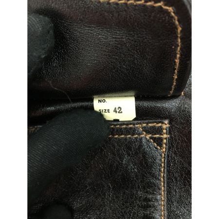  RAINBOW COUNTRY フライトジャケット レザー TYPE A-2 SIZE 42 W535AC-23380 ブラウン