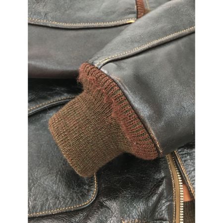  RAINBOW COUNTRY フライトジャケット レザー TYPE A-2 SIZE 42 W535AC-23380 ブラウン