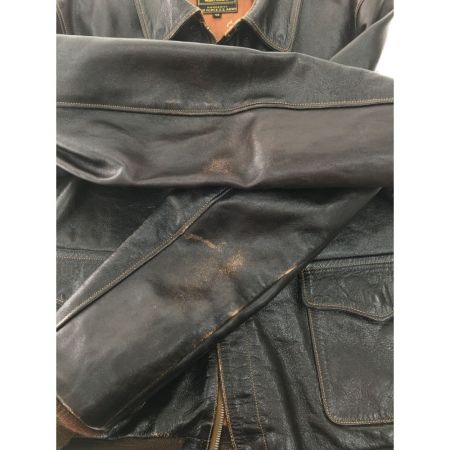  RAINBOW COUNTRY フライトジャケット レザー TYPE A-2 SIZE 42 W535AC-23380 ブラウン