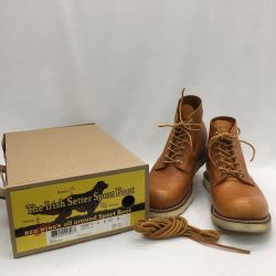 ▼▼ RED WING レッドウィング ゴールドラセット アイリッシュセッター ブーツ プレーントゥ 09871-0 ブラウン Bランク