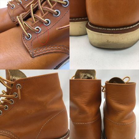  RED WING レッドウィング ゴールドラセット アイリッシュセッター ブーツ プレーントゥ 09871-0 ブラウン