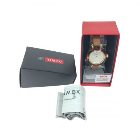  TIMEX タイメックス レディース腕時計 クオーツ べっ甲柄 ヘレナ Helena TW2P70000