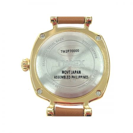  TIMEX タイメックス レディース腕時計 クオーツ べっ甲柄 ヘレナ Helena TW2P70000