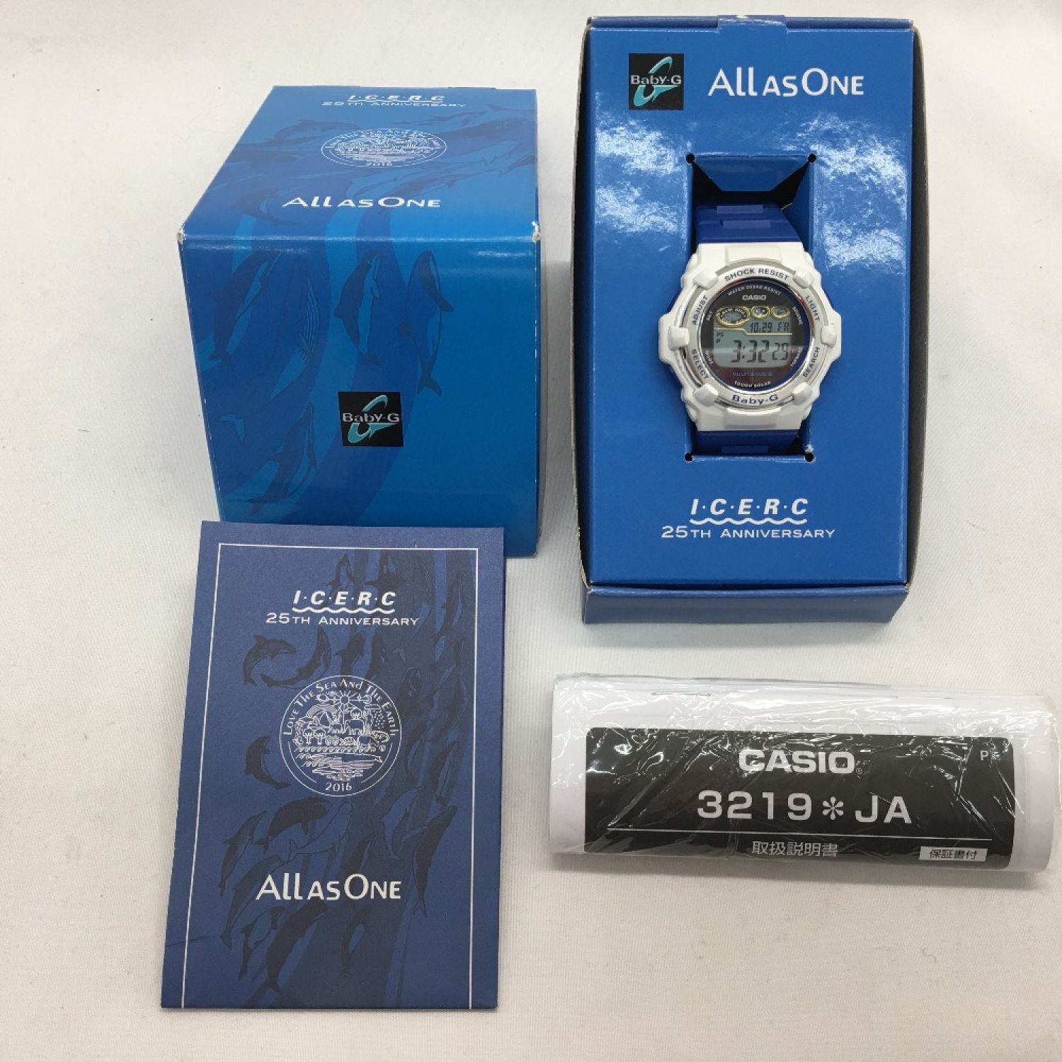 中古】 CASIO カシオ レディース腕時計 Baby-G 電波ソーラー イルカ