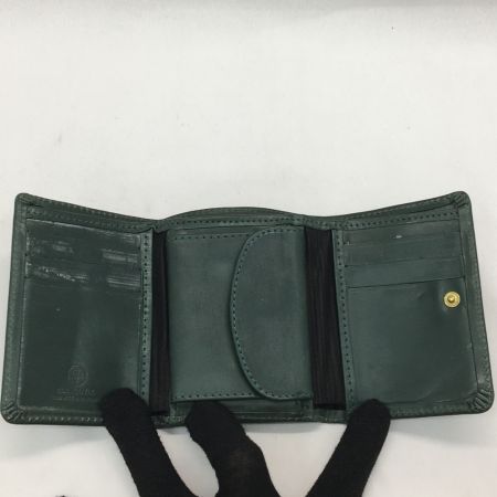  GLENROYAL メンズ 三つ折り財布 コンパクトウォレット 