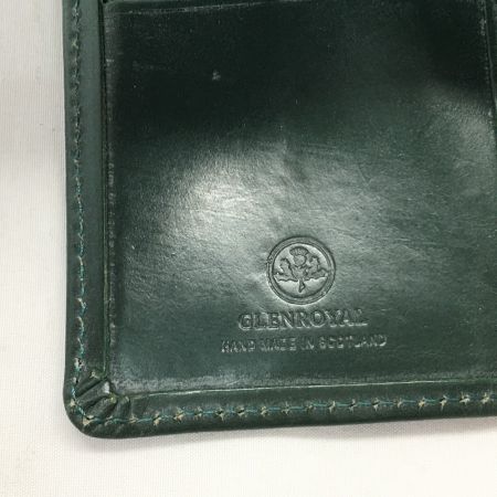  GLENROYAL メンズ 三つ折り財布 コンパクトウォレット 