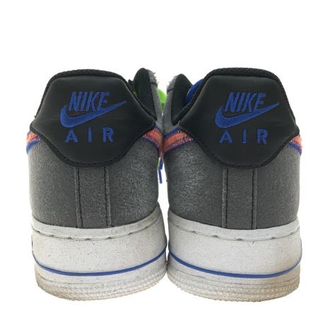  NIKE ナイキ メンズスニーカー AIR FORCE1 ’07 ホワイト グレー ホワイト・グレー・レッド・グリーン
