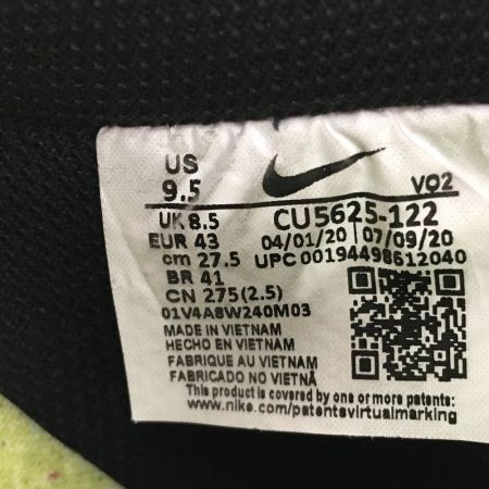  NIKE ナイキ メンズスニーカー AIR FORCE1 ’07 ホワイト グレー ホワイト・グレー・レッド・グリーン