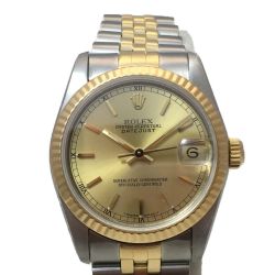 ▼▼ ROLEX ロレックス 自動巻き デイトジャストボーイズ L番 18K×SSコンビ 68273 Bランク