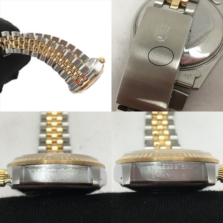 ROLEX ロレックス 自動巻き デイトジャストボーイズ L番 18K×SSコンビ 68273｜中古｜なんでもリサイクルビッグバン