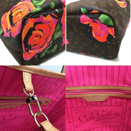  LOUIS VUITTON ルイヴィトン レディース トートバッグ ネヴァーフルMM モノグラム・ローズ M48613 ブラウン