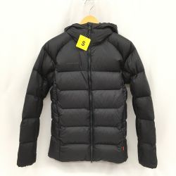 ▼▼ MAMMUT マムート ダウンジャケット Meron Insulated EU:Sサイズ ブラック チャックの紐欠品有 Sランク