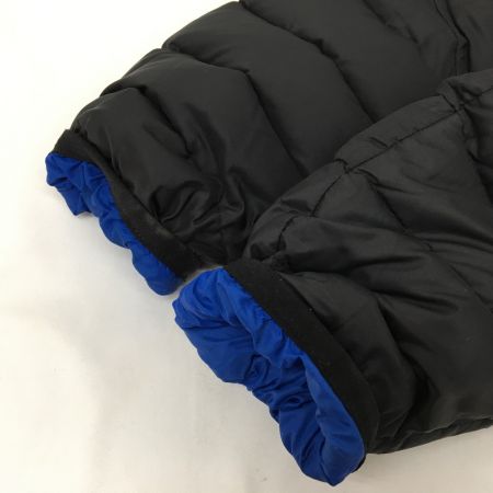  DIESEL ディーゼル ダウンジャケット Mサイズ 破れあり ブラック x ブルー