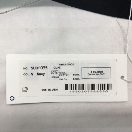  nanamica レディースショルダーバッグ 撥水加工 ポシェット  ネイビー