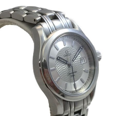  OMEGA オメガ レディース腕時計 クオーツ シーマスター ダイバーデイト  2581.21