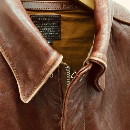  THE FEW フライトジャケット TYPE A-2 SIZE 36 30-1415 ブラウン