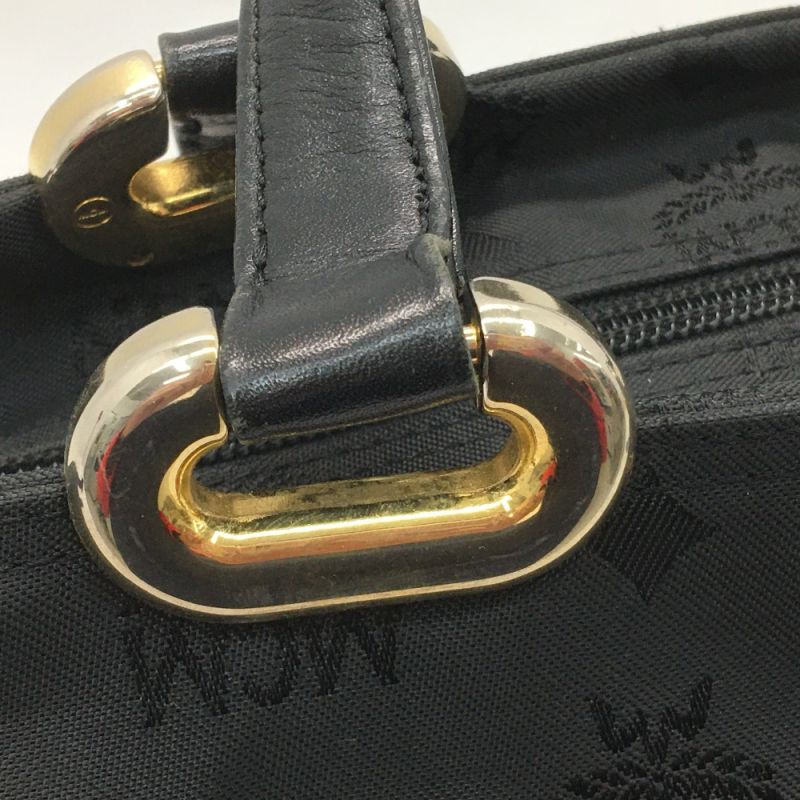 中古】 MCM エムシーエム レディースバッグ ナイロンバッグ ブラック ...