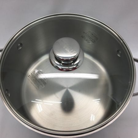  MEYER 両手鍋 MAXIM 24㎝ IH対応 ステンレス フッ素樹脂加工