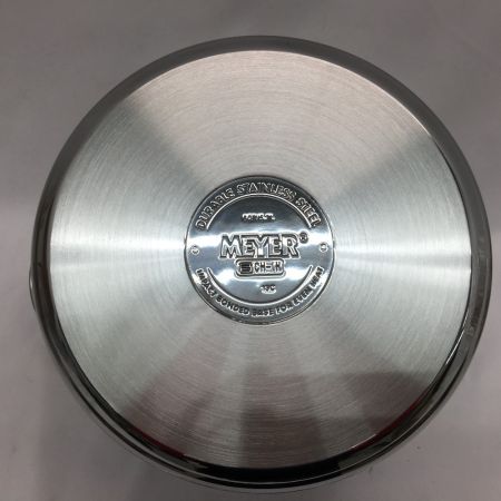  MEYER 両手鍋 MAXIM 24㎝ IH対応 ステンレス フッ素樹脂加工