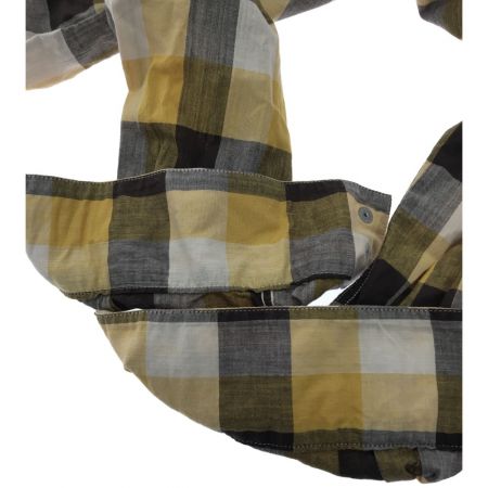  The Flat Head フラッドヘッド メンズ 長袖シャツ チェック 42 イエロー