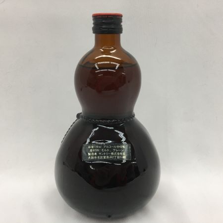 【北海道内限定発送】 OLD サントリーオールド ジャパニーズウイスキー ひょうたん型ボトル 720ml 未開栓