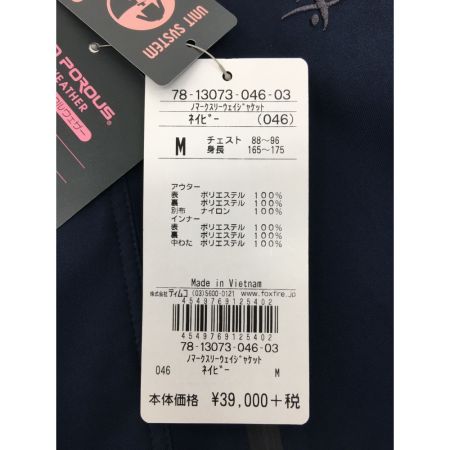  Foxfire フォックスファイヤー ノマークスリーウェイジャケット SIZE M 7813073 ネイビー