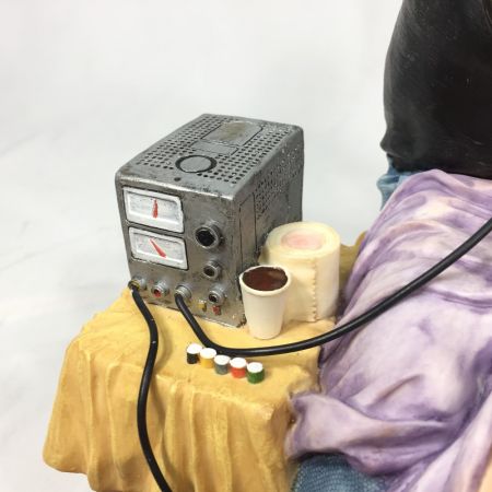   タトゥースタジオフィギュア TATOO-MAN & WOMAN レジン製 置物 オブジェ