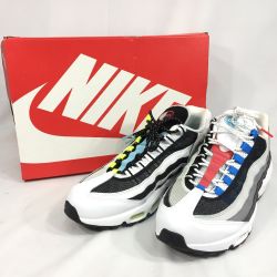▼▼ NIKE ナイキ スニーカー エアマックス 95 QS 27.5cm CJ0589-001 ホワイト Aランク