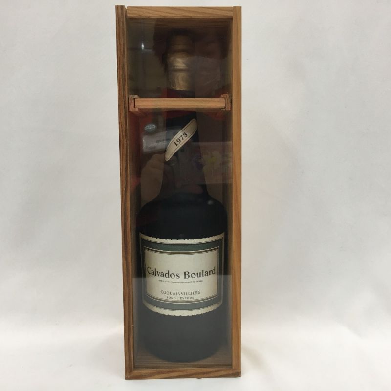 中古】 Calvados Boulard カルヴァドス ブラー 700ml 木箱入り 未開栓