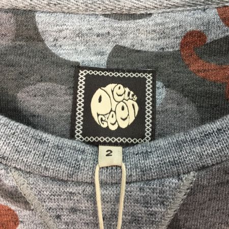  PRETTY GREEN スウェット カモフラージュ SIZE 2 GSXJ65548573 グレー×ブラウン
