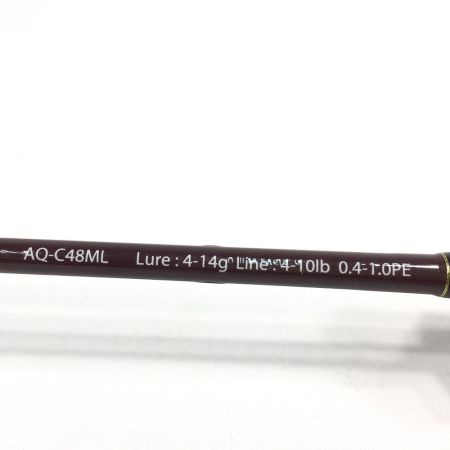  HALCYONSYSTEM ハルシオンシステム ショートベイトロッド Aqute アキュート AQ-C48ML