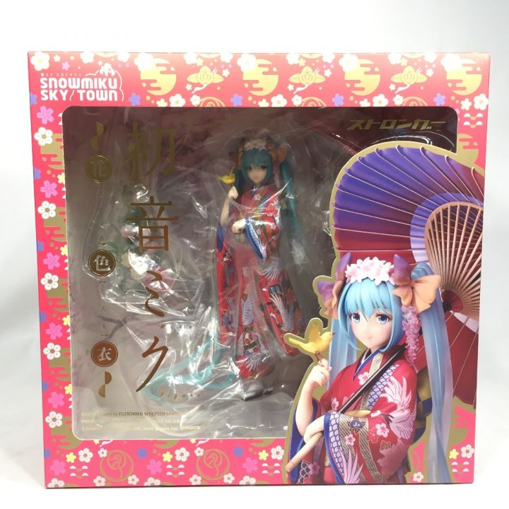 ストロンガー 初音ミク ～花色衣～ 1/8 完成品フィギュア｜中古｜なんでもリサイクルビッグバン