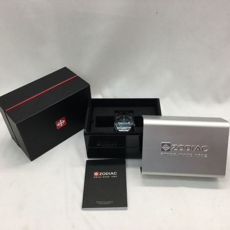  Zodiac メンズ腕時計 クオーツ クロノグラフ スピードドラゴン アラーム  ZO5532