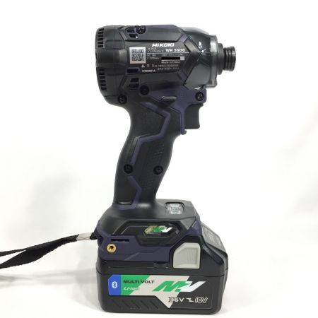  HiKOKI ハイコーキ 36V マルチボルト コードレスインパクトドライバ WH36DC ディープオーシャンブルー