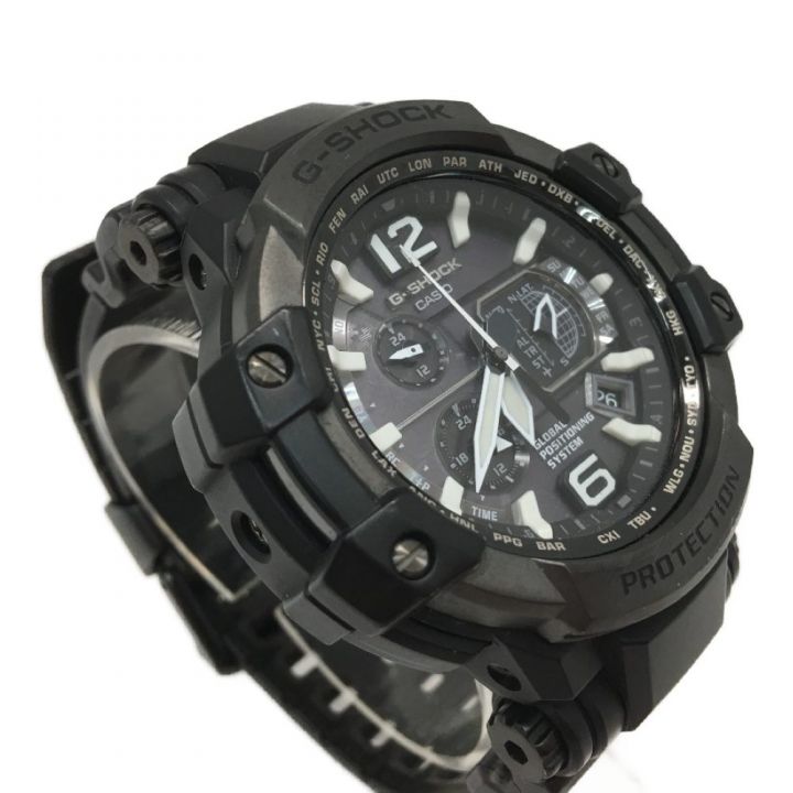 中古】 CASIO カシオ メンズ腕時計 G-SHOCK 電波ソーラー スカイコックピット グラビティマスター GPW-1000T-1AJF｜総合リサイクルショップ  なんでもリサイクルビッグバン オンラインストア