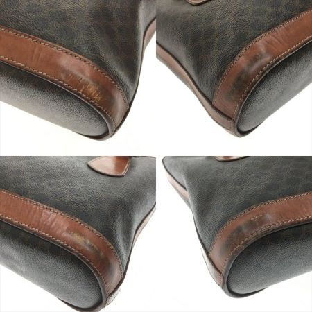  CELINE セリーヌ レディース ショルダーバッグ マカダム バケツ型  ブラウン