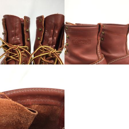  WESCO ウエスコ ブーツ ジョブマスター ビブラムソール SIZE 9E ブラウン