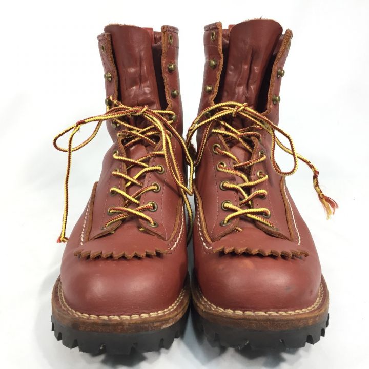 WESCO ウエスコ ブーツ ジョブマスター ビブラムソール SIZE 9E ブラウン｜中古｜なんでもリサイクルビッグバン