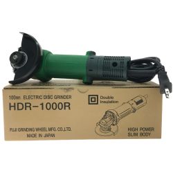 ▼▼  電動工具 富士製砥 ディスクグラインダー 砥石付属 100V HDR-1000R Aランク