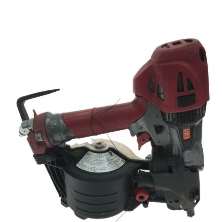  MAX マックス エア釘打ち スーパーネイラ 65mm ケース付属 強い汚れ HN-65N2 ブラック x レッド