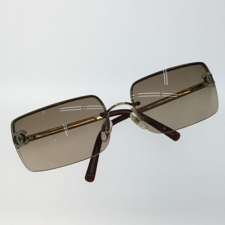 CHANEL シャネル ラインストーン グラデーション サングラス 4104 CHANEL シャネル ラインストーン グラデーション サングラス
