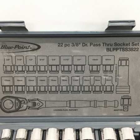  Blue-Point 22pc 3/8" パススルーソケットセット  BLPPTSS3822