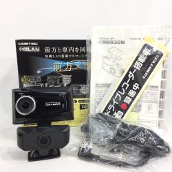 ▼▼ COMTEC 車内向けカメラ搭載 2カメラドライブレコーダー HDR953GW microSDカード欠品 Bランク