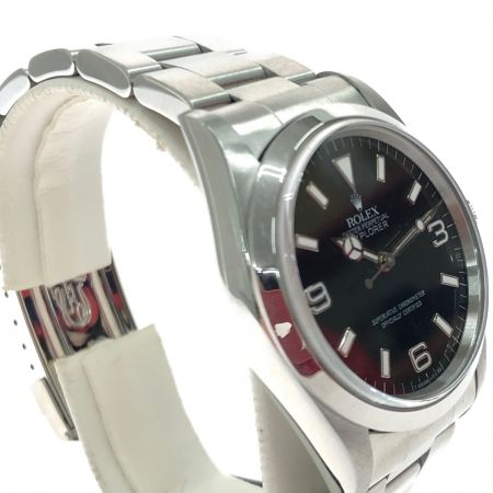 ロレックス ROLEX エクスプローラーⅠ オイスターパーペチュアル 腕時計 時計 ステンレススチール 14270 メンズ