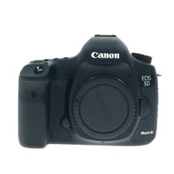 ▼▼ CANON キャノン デジタル一眼レフカメラ EOS 5D Mark III 充電器・バッテリー付属  DS12631 ブラック Aランク