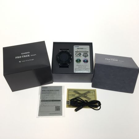  CASIO カシオ メンズ スマートウォッチ PRO TREK WSD-F30-BK