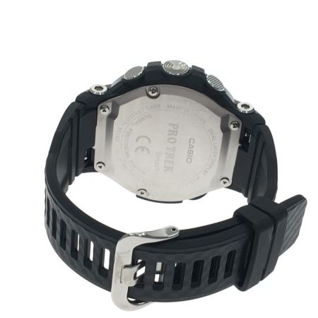  CASIO カシオ メンズ スマートウォッチ PRO TREK WSD-F30-BK